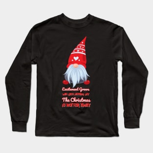 Gnome's Christmas Countdown Long Sleeve T-Shirt